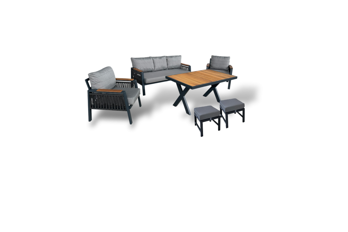 Ocean Midi S Oturma Grubu - Antrasit