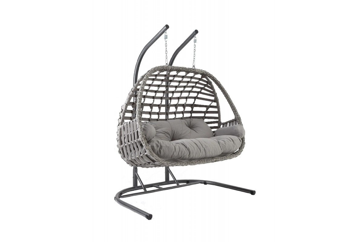 Oylat Bahçe Balkon Salıncağı- Gri