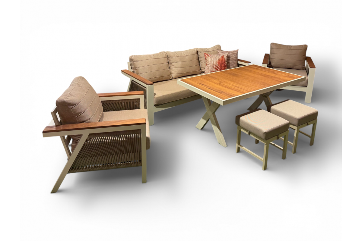 Arven Plus S Oturma Grubu - Krem